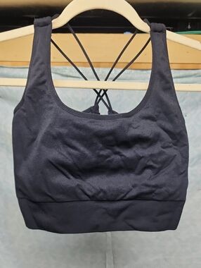 Nvgtn Strappy Bra Size Large Black
